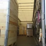 Household items ready for international relocation and shipping from Germany